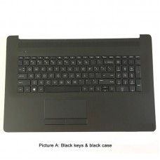 HP 17-ak 17-ak000 Top Case Palmrest Keyboard with Touchpad