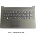 HP 17-ak 17-ak000 Top Case Palmrest Keyboard with Touchpad