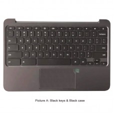 HP Chromebook 11 G3 11 G4 Top Case Palmrest Keyboard with Touchpad