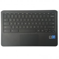 HP Chromebook 11 G6 EE Top Case Palmrest Keyboard with Touchpad