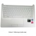 HP 14-dk0736ms Top Case Palmrest Keyboard w Touchpad