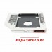 SATA 2nd HDD SSD Hard Drive Caddy Case for Universal Laptop CD DVD-ROM